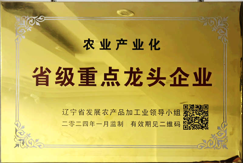 辽宁省级重点龙头企业